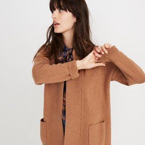 Madewell Sweater Coat Brown